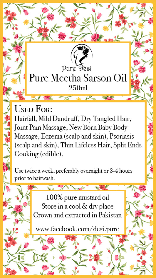 Pure Meetha Sarson Oil