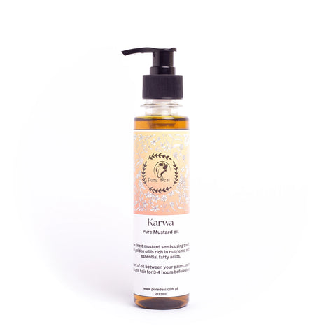 Pure Karwa Sarson Oil (Pure Mustard oil - Karwa)