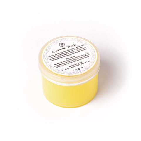 Coconut Cream Plastic Jar (100% Chemical Free & Homemade)