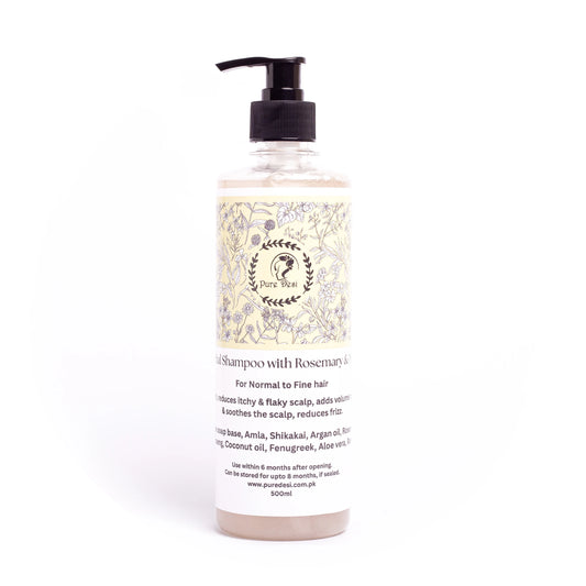 Herbal Shampoo Infused with Rosemary & Mint 3208