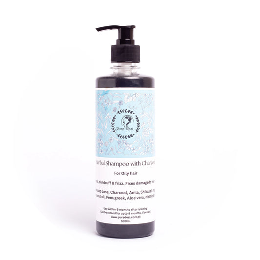Herbal Shampoo with Charcoal 3208