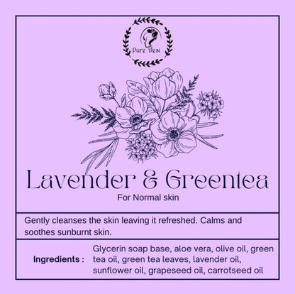 Lavender & Green Tea Soap 75g