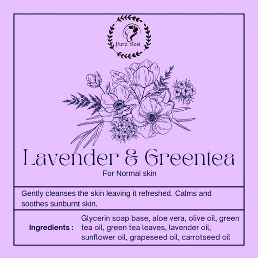 Lavender & Green Tea Soap 75g