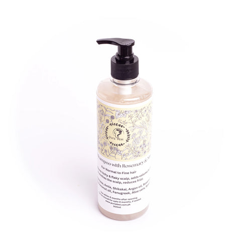 Herbal Shampoo Infused with Rosemary & Mint