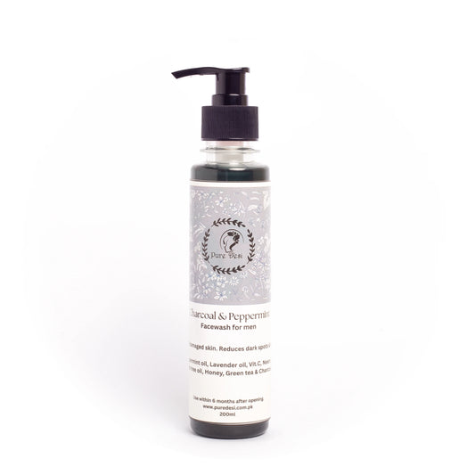 Charcoal & Mint Facewash for Men 3208