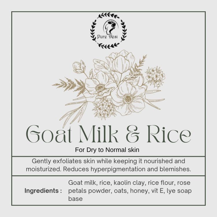 Goat Milk & Rice Soap