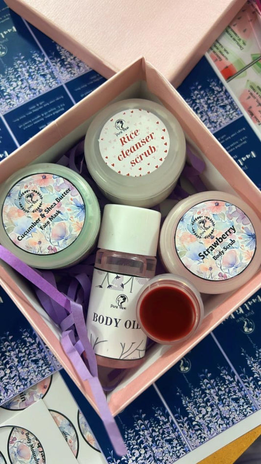 Body moisturiser sample