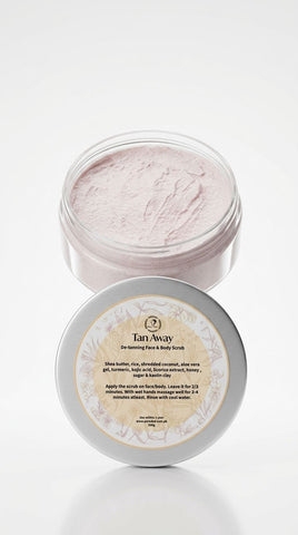 TanAway - De-Tan Face & Body Scrub