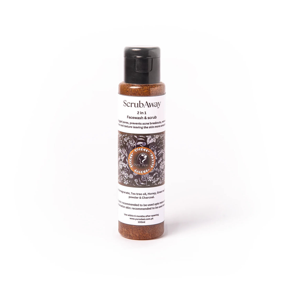 ScrubAway 2 in 1 Scrub + Facewash