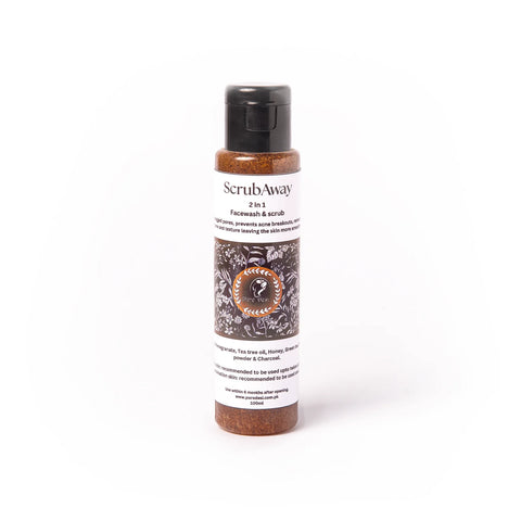 ScrubAway 2 in 1 Scrub + Facewash