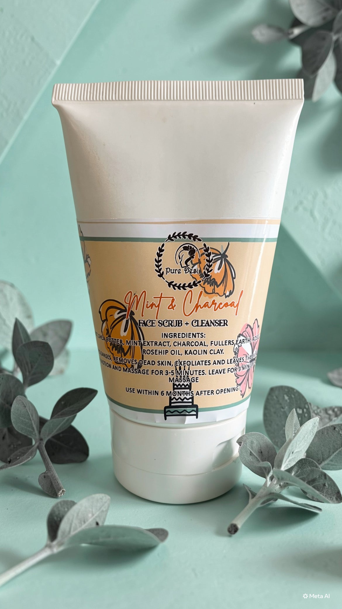 Mint & Charcoal Scrub Cleanser