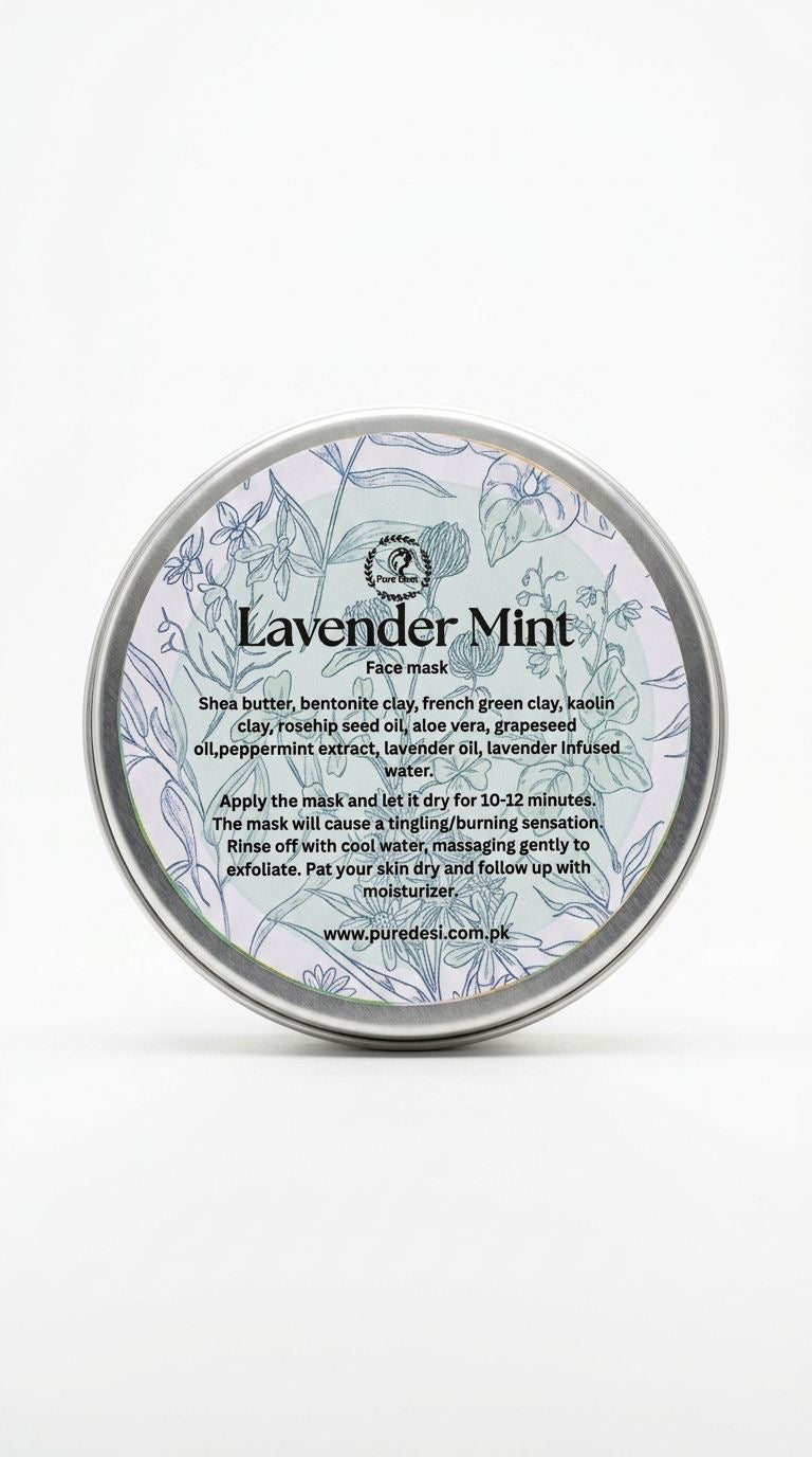 Lavender Mint Face Mask