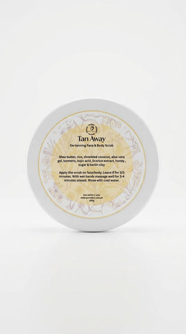 TanAway - De-Tan Face & Body Scrub