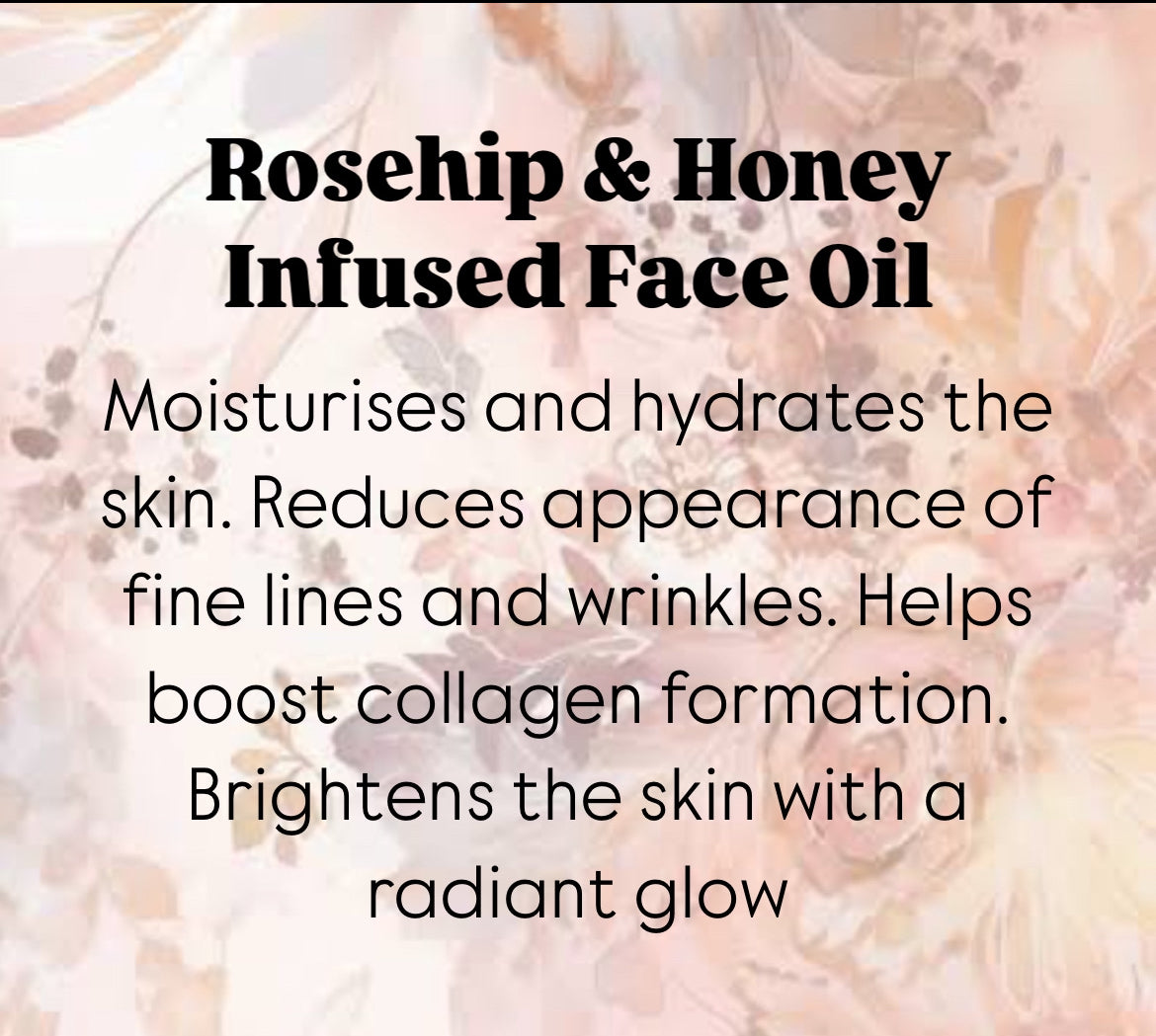 Rosehip & Honey Infused Face Oil