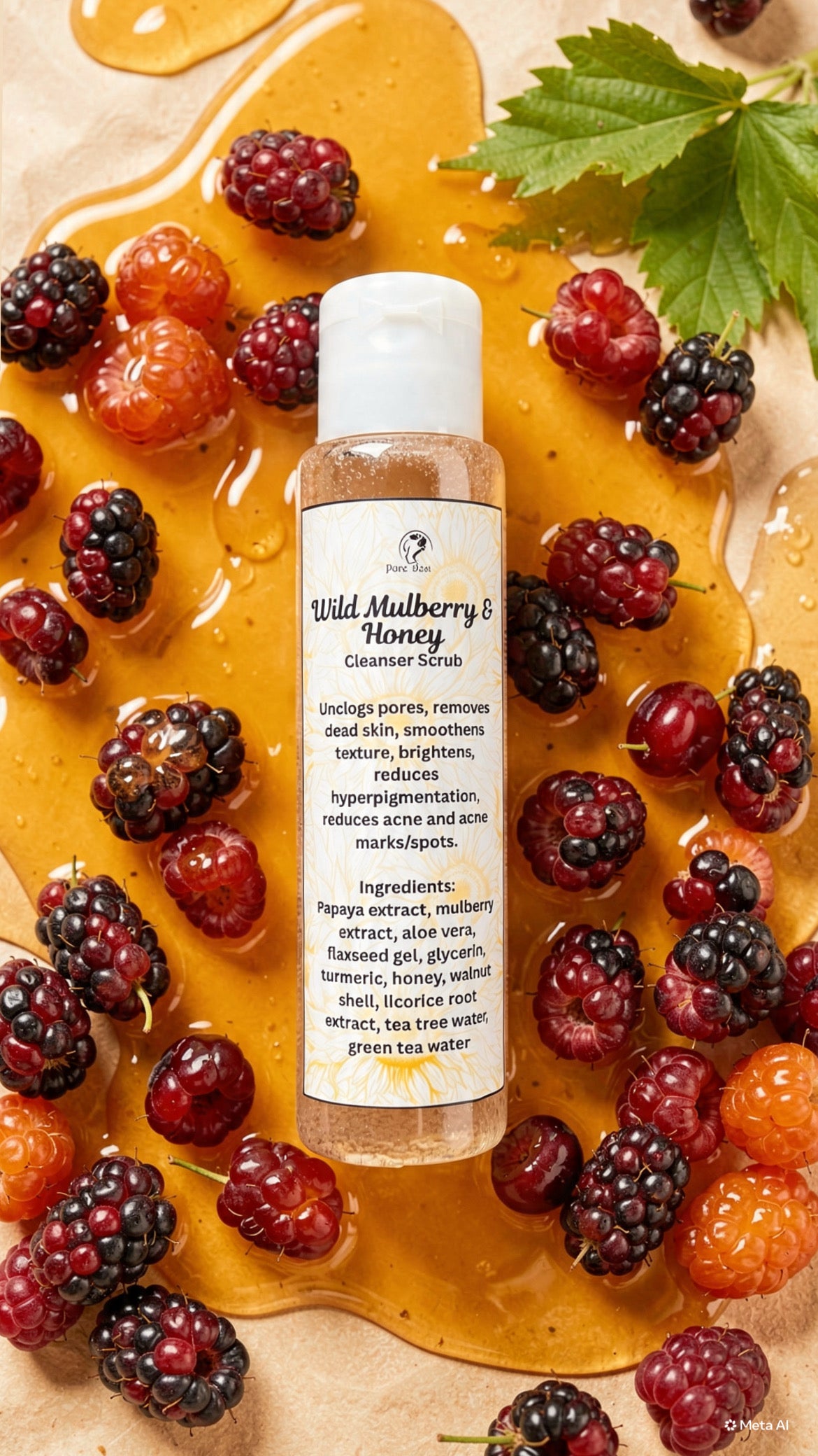 Wild Mulberry & Honey Cleanser