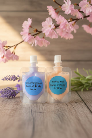 Body Lotion Pouch
