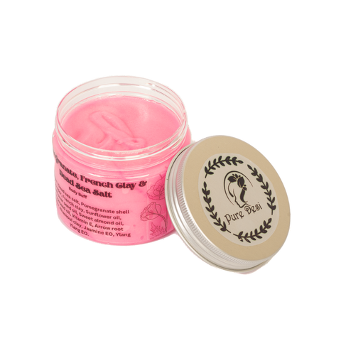 Pomegranate, French Clay & Dead Sea Salt Body Buff