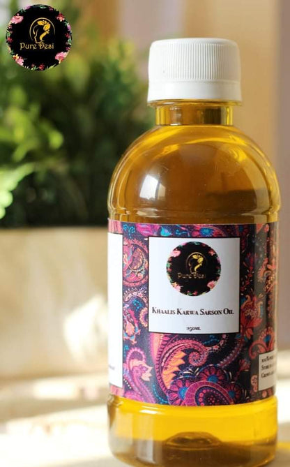 Pure Karwa Sarson Oil