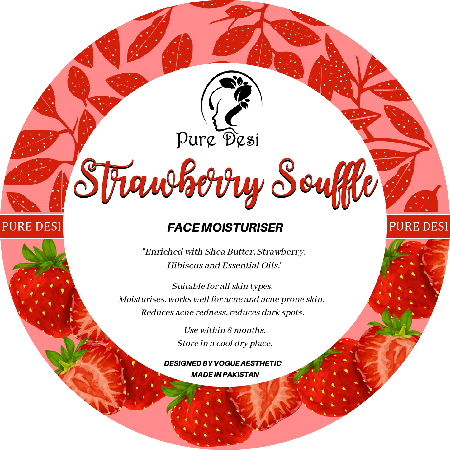 Strawberry Souffle 75g Tin