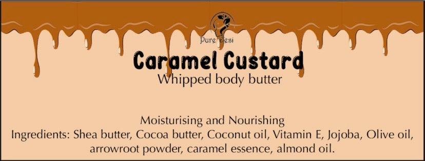 Caramel Custard Body Butter